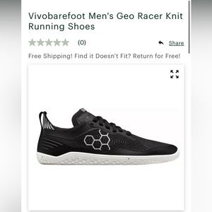 Vivobarefoot Geo Racer NIB